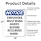 Signmission Safety Culture Sign, 18 in Width, Vinyl Decal, Rectangle OS-2PACK-NS-D-1824-V-11970 - alternate 5